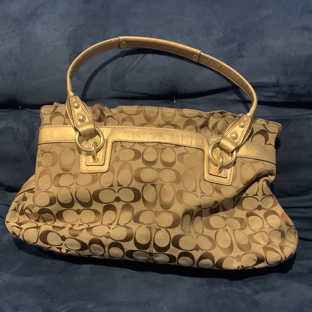 Gold Coach Bag - Picture 4 of 6